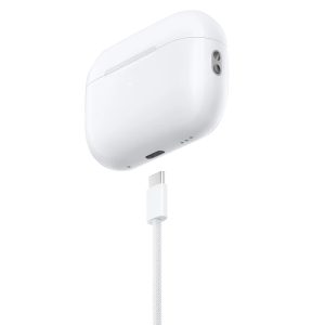 هدفون بی سیم اپل Airpods pro 2nd Generation 2023 Type-C (همراه با محفظه شارژ)
